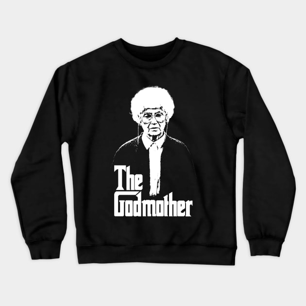 Golden Girls Sophia - The Godmother Crewneck Sweatshirt by LMW Art